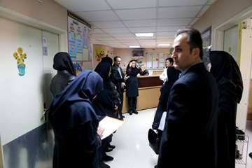 جلسه مدیران گروه های آموزشی در بیمارستان رفیده